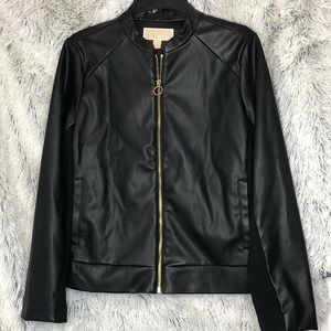 Michael Kors Faux Leather Jacket